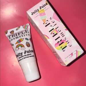 Jelly Juice tint lip glow gloss NEW vegan Trifle cosmetics redcurrant sealed